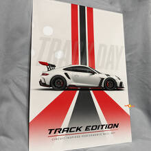 Track Edition Glossy Acrylic Wall Art Panel 3