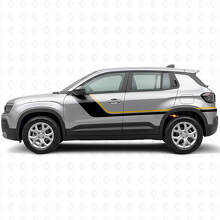 Twin Stripes Side Vinyl Decal Kit for Jeep Avenger 2023+ _2