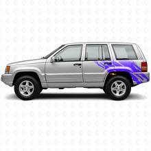Mud Splash Graphic Rear Side Vinyl Decal for Jeep Grand Cherokee 1993-1998_2