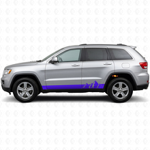 Mountains Wide Stripes Side Vinyl Decal for Jeep Grand Cherokee 2011-2021_2