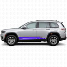 Curved Stripes Side Vinyl Decal Kit for Jeep Grand Cherokee 2021+_2