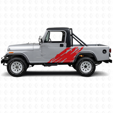 Mud Splash Graphic Side Vinyl Decal for Jeep CJ-8 Scrambler 1981-1986_3