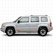 Honeycomb Stripes Side Vinyl Decal for Jeep Patriot 2007-2017_3