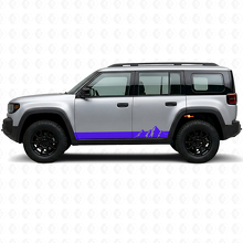 Mountains Wide Stripes Side Vinyl Decal for Jeep Recon 2026+_2