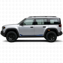 Racing Style Side Stripes Vinyl Decal for Jeep Recon 2026+_2