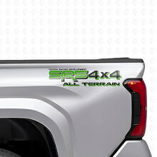 SR5 4x4 All Terrain Bed Side Vinyl Decal Set for Toyota Trucks_3