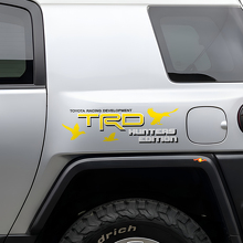 TRD Hunters Edition Side Vinyl Decals for Toyota FJ Cruiser_5