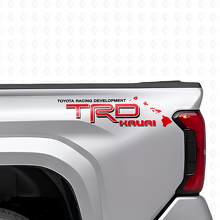 TRD Kauai Hawaii Bed Side Vinyl Decal Kit for Toyota Trucks_3
