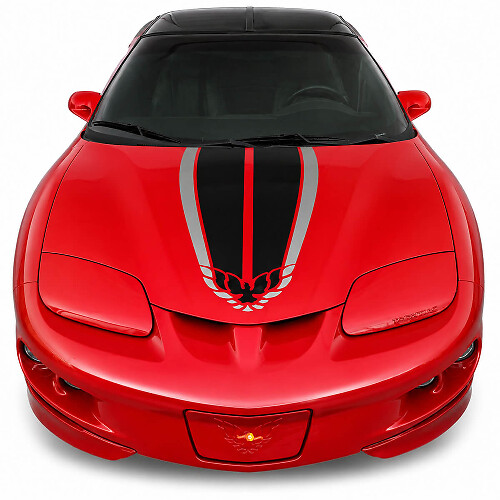 Firebird Stripe Hood Bird Decal Graphic Sticker for Pontiac Trans Am