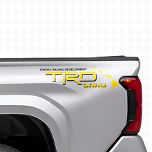 TRD Oahu Hawaii Bed Side Vinyl Decal Kit for Toyota Trucks_8