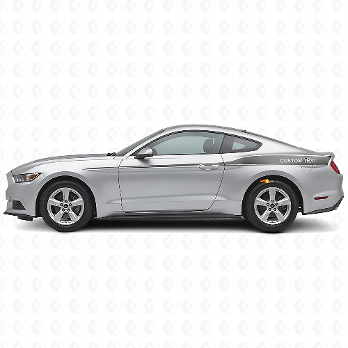 Decorated Custom Side Stripes Vinyl Decal Kit for Musclecar Mustang 2015-20_1