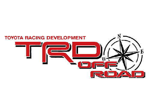 TRD Off Road Compass Side Vinyl Decals for Toyota FJ Cruiser