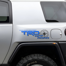 TRD Off Road Compass Side Vinyl Decals for Toyota FJ Cruiser_2