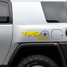 TRD Off Road Compass Side Vinyl Decals for Toyota FJ Cruiser_4