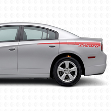 5.7L H/O Side Stripes Vinyl Decal for Dodge Charger 2011-2014_3
