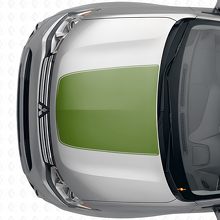 Central Hood Strip Vinyl Decal For Mitsubishi Outlander 2012-2014_3