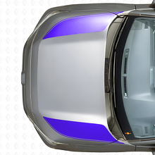 Double Hood Stripes Vinyl Decal For Toyota RAV4 2019-2024_2