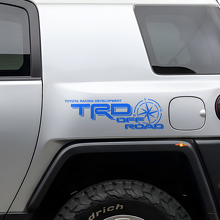 TRD Off Road Compass Side Vinyl Sticker for Toyota FJ Cruiser_2