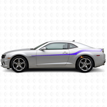 Racing Style Side Stripes Vinyl Decal Kit For Chevrolet Camaro 2010-2013_2
