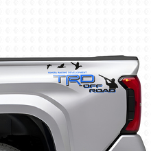 TRD Off Road Duck Hunter Bed Side Vinyl Decals Set for Toyota Trucks_4