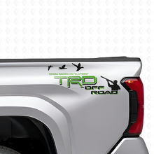 TRD Off Road Duck Hunter Bed Side Vinyl Decals Set for Toyota Trucks_6