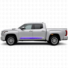 Off Road Lettering Rocker Panel Stripes Vinyl Decal For Toyota Tundra 2022+_2