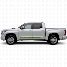 Off Road Lettering Rocker Panel Stripes Vinyl Decal For Toyota Tundra 2022+_3