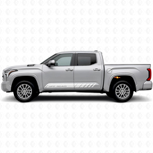Off Road Lettering Rocker Panel Stripes Vinyl Decal For Toyota Tundra 2022+_5