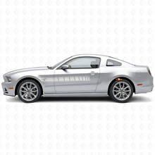 Horse Logo Side Stripes Vinyl Decal Kit for Musclecar Musclecarmodel 2010-2014_4