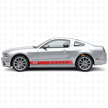 GT Logo Rocker Panel Stripes Vinyl Decal Kit for Musclecar Musclecarmodel 2010-2014_3
