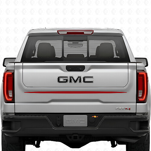 Tailgate Decal Stripes For GMC Sierra 1500 AT4X Vinyl Sticker Decal for GMC Sierra Graphics