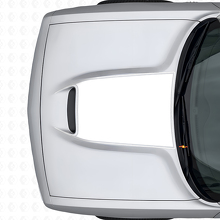 Blackout Outline Hood Vent Vinyl Decal for Dodge Challenger 2015+_5