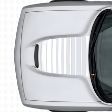 Strobe Hood Stripes Vinyl Decal for Dodge Challenger 2015+_5