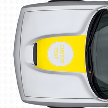 Custom Lettering Hood Vinyl Decal for Dodge Challenger 2015+_6