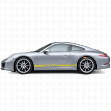 Turbo RS Slim Side Stripes Vinyl Decal Kit for Porsche 911 991_6