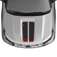 Double Hood Stripes Vinyl Decal Set for Musclecar Explorer ST1 2020-2026_3