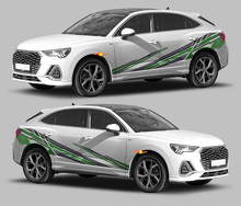 Techno Style Side Stripes Vinyl Decal Kit for Audi Q3 2019 _2
