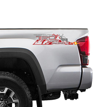 2 TOYOTA TRD OFF-ROAD Mountain DEER TRD racing development side vinyl decal sticker
 3