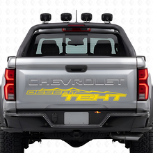 Desert Style Custom Text Tailgate Vinyl Decal for Chevrolet Colorado ZR2 _5