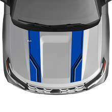 Dual Hood Stripes Vinyl Decal Kit for Ford Explorer ST 2020-26_3
