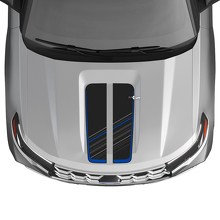 Decorated Hood Stripes Vinyl Decal Kit for Ford Explorer ST 2020-26_3