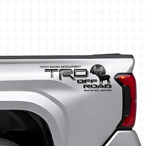 TRD Off Road Whitetail Edition Vinyl Decals Kit for Toyota Tacoma Tundra