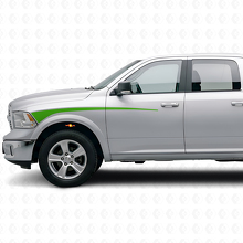 Accent Stripes Front Fender & Door Vinyl Decal Kit for Dodge Ram 2009+_3