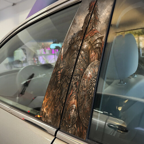 Ares Wargod Door Pillar Vinyl Decal Set_1