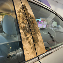 Desert Mercenary Door Pillar Vinyl Decal Set_2