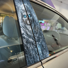 Frozen Demon Door Pillar Vinyl Decal Set_2