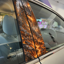 Vulcanic Dragon Door Pillar Vinyl Decal Set_2