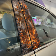 Vulcanic Monster Door Pillar Vinyl Decal Set_2