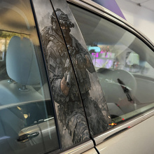 Special Forces Soldier Door Pillar Vinyl Decal Set_2