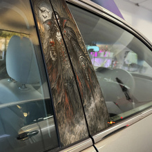 Vampire Lord Door Pillar Vinyl Decal Set_2